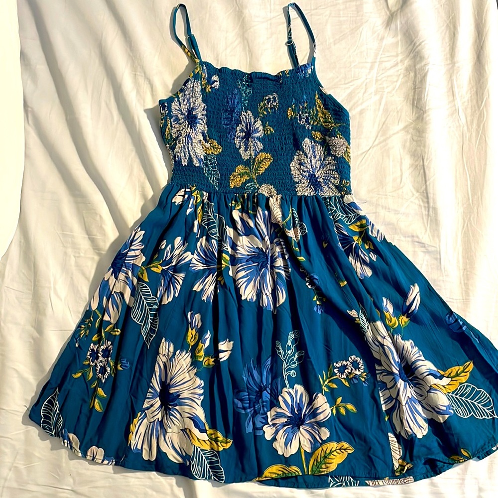 Dress with spaghetti straps